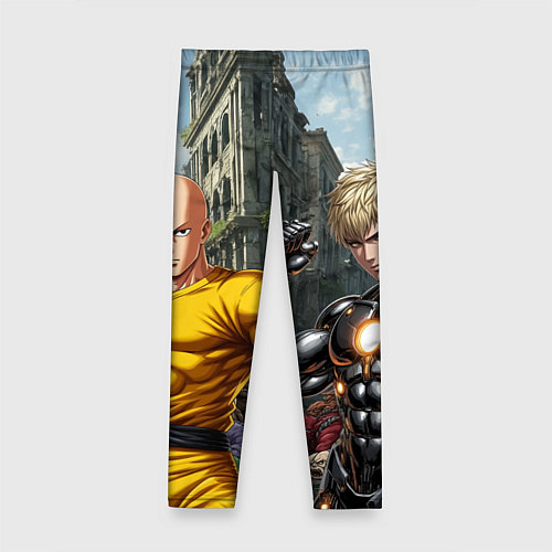 Детские легинсы Генос и Саитама / 3D-принт – фото 2