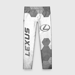 Леггинсы для девочки Lexus - white gradient вертикально, цвет: 3D-принт