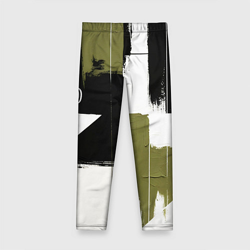 Детские легинсы Changan логотип / 3D-принт – фото 2