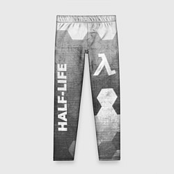 Детские легинсы Half-Life - grey gradient вертикально
