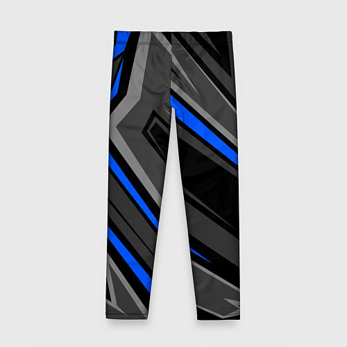 Детские легинсы BMW - blue line / 3D-принт – фото 2