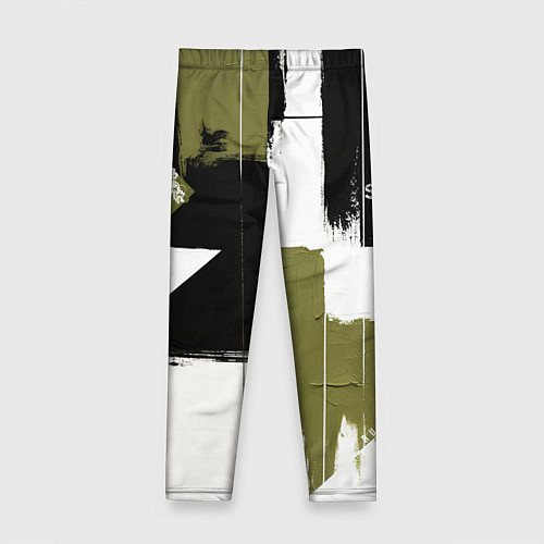 Детские легинсы Русское самбо / 3D-принт – фото 2