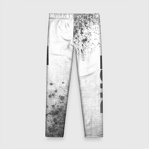 Детские легинсы Rust - white gradient вертикально / 3D-принт – фото 2