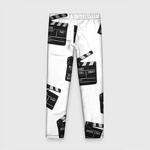 Детские легинсы Съёмочная хлопушка / 3D-принт – фото 2