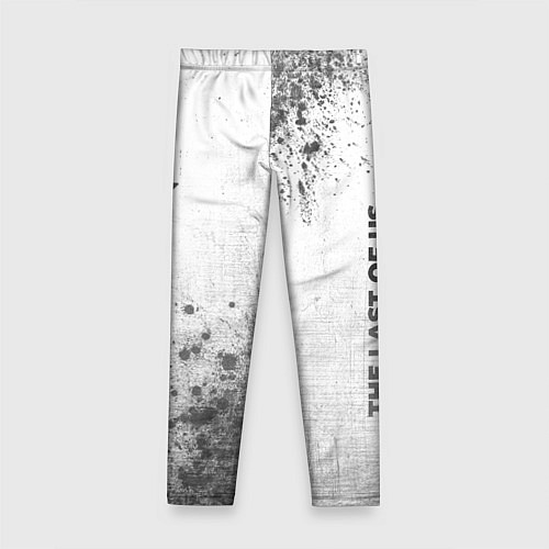 Детские легинсы The Last Of Us - white gradient вертикально / 3D-принт – фото 2