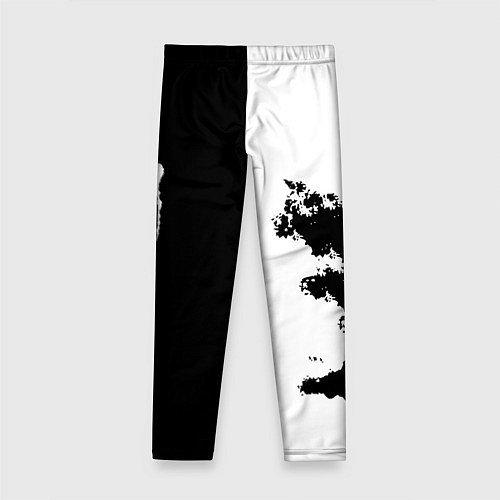 Детские легинсы Monster energy краски белые / 3D-принт – фото 2