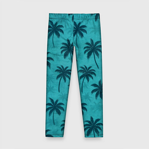Детские легинсы Гавайский стиль - Томми Версетти / 3D-принт – фото 2