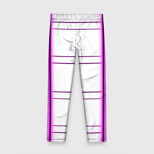 Детские легинсы Neon pink / 3D-принт – фото 2