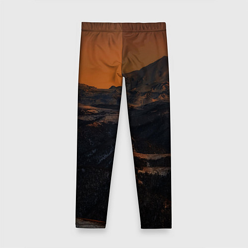 Детские легинсы Эльбрус / 3D-принт – фото 2