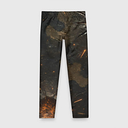 Детские легинсы Камуфляж со следами от пуль