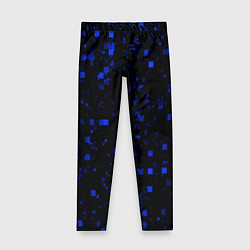 Леггинсы для девочки Color blue khaki, цвет: 3D-принт