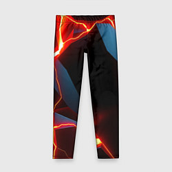 Леггинсы для девочки Tile breaking, цвет: 3D-принт