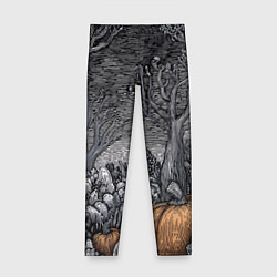 Леггинсы для девочки Осенние шалости духов, цвет: 3D-принт