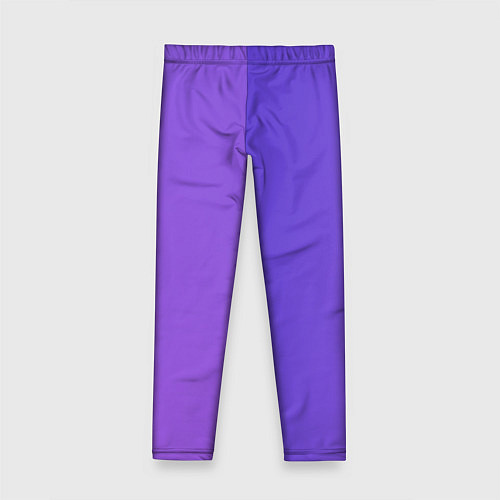 Детские легинсы Color purple gradient / 3D-принт – фото 2