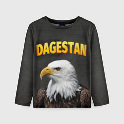 Лонгслив детский Dagestan Eagle, цвет: 3D-принт