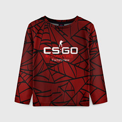 Детский лонгслив Cs:go - Crimson Web Style Factory New Кровавая пау