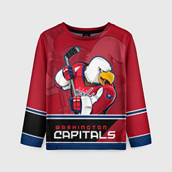 Детский лонгслив Washington Capitals