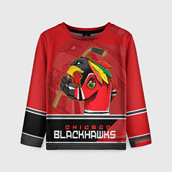 Детский лонгслив Chicago Blackhawks