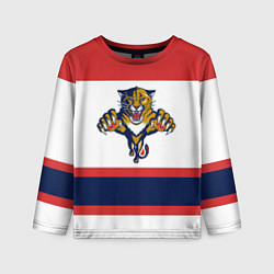 Лонгслив детский Florida Panthers, цвет: 3D-принт