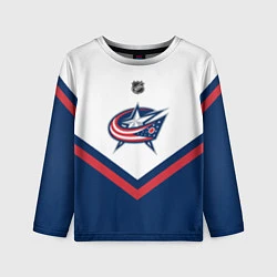 Детский лонгслив NHL: Columbus Blue Jackets