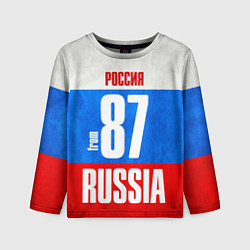 Лонгслив детский Russia: from 87, цвет: 3D-принт