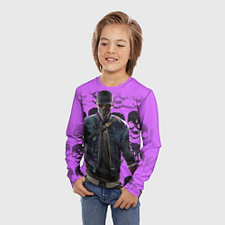 Лонгслив детский Watch Dogs 2, цвет: 3D-принт — фото 2