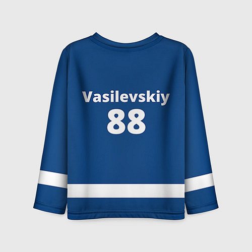 Детский лонгслив Tampa Bay: Vasilevskiy / 3D-принт – фото 2