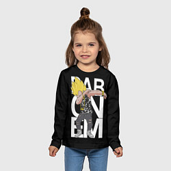 Лонгслив детский Dab On Em Rap, цвет: 3D-принт — фото 2
