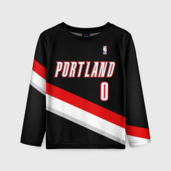 Детский лонгслив Portland Trail Blazers 0