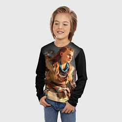 Лонгслив детский HZD 2, цвет: 3D-принт — фото 2