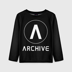 Детский лонгслив ARCHIVE