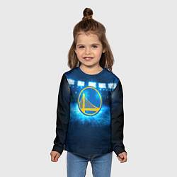 Лонгслив детский Golden State Warriors 6, цвет: 3D-принт — фото 2