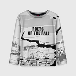 Лонгслив детский Poets of the Fall, цвет: 3D-принт