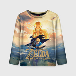 Лонгслив детский The Legend of Zelda, цвет: 3D-принт