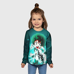 Лонгслив детский Моя геройская академия, цвет: 3D-принт — фото 2