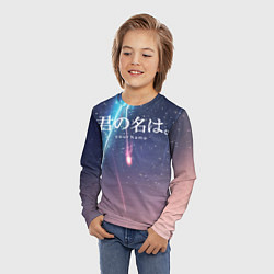 Лонгслив детский Your Name, цвет: 3D-принт — фото 2