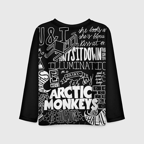 Детский лонгслив Arctic Monkeys: I'm in a Vest / 3D-принт – фото 2