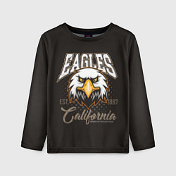 Лонгслив детский Eagles California, цвет: 3D-принт
