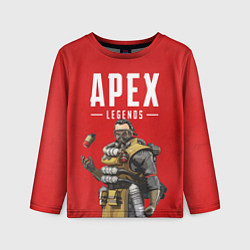 Детский лонгслив Apex Legends: Red Caustic