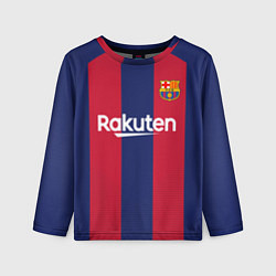 Детский лонгслив Barcelona home v2 19-20