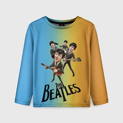 Лонгслив детский The Beatles - world legend, цвет: 3D-принт