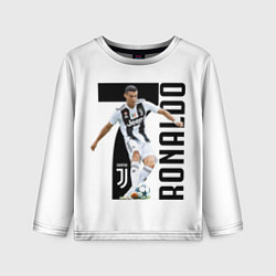 Детский лонгслив Ronaldo the best