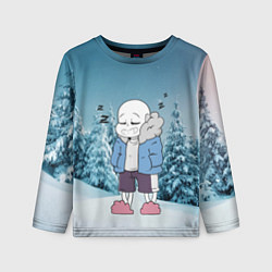 Детский лонгслив Sans Winter