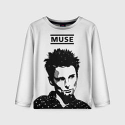 Лонгслив детский Muse british rock band, цвет: 3D-принт