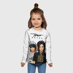 Лонгслив детский Tokio Hotel - poster, цвет: 3D-принт — фото 2