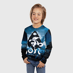 Лонгслив детский Ori logo game, цвет: 3D-принт — фото 2