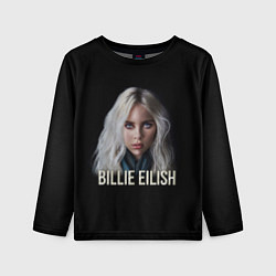 Лонгслив детский BILLIE EILISH, цвет: 3D-принт