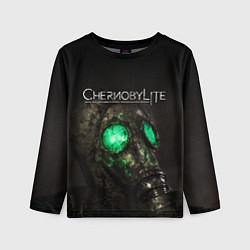 Детский лонгслив CHERNOBYLITE ПРОТИВОГАЗ