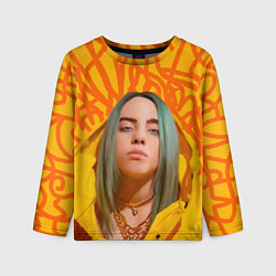 Лонгслив детский Billie Eilish, цвет: 3D-принт