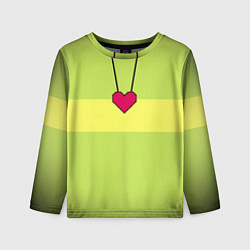 Детский лонгслив UNDERTALE CHARA